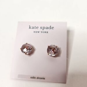 Kate Spade Cubic Zarconia   Studded Sparkly Earrings